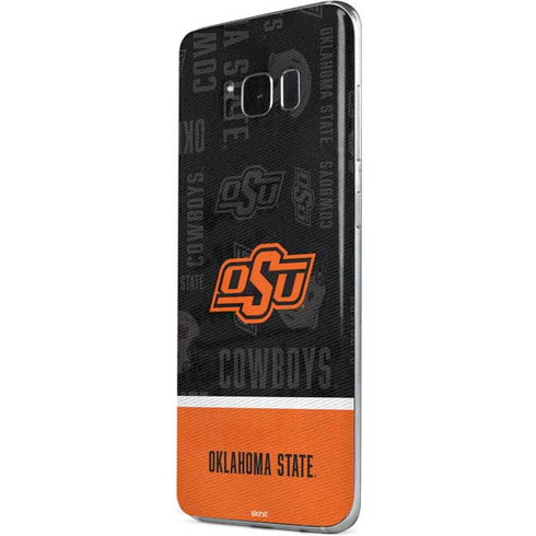 Oklahoma State University Split Jersey Galaxy S8 Plus Skin